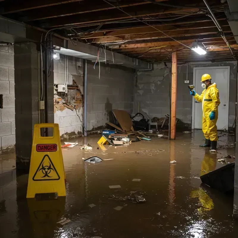 Flooded Basement Electrical Hazard in Basalt, CO Property